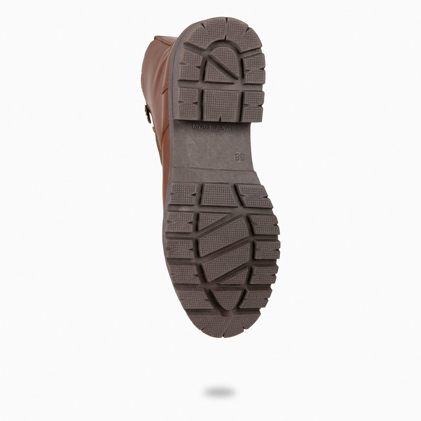 MILITAR – Botas militares de mujer MARRON
